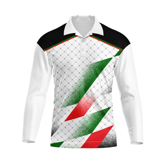 Next Print Polo Neck White Customized Jersey NP00001A195