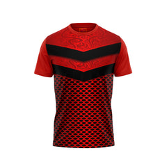 Red Round Neck Half Sleeve Tshirt NextprintrG1327