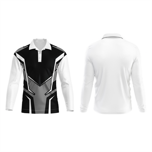 Next Print Polo Neck White Customized Jersey NP00001A75