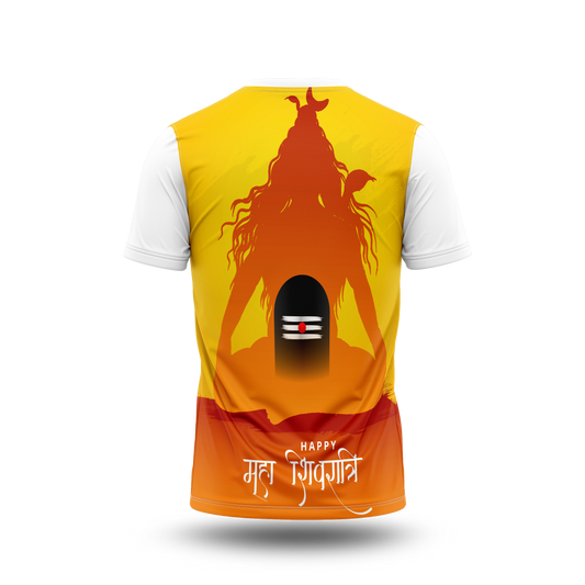 Maha Shivaratri Photo Printed Tshirt