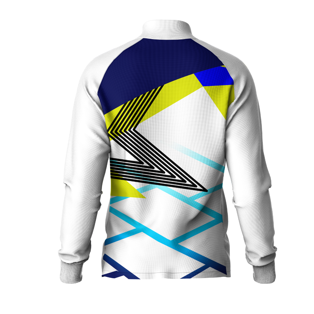 Next Print Printed White Jacket.