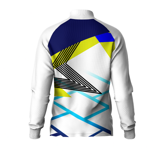 Next Print Printed White Jacket.