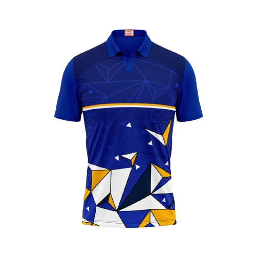 Next Print Customized Polo Neck Royal Blue Jersey NPTS41