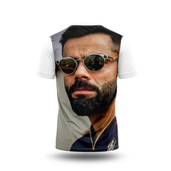 Virat Kohli Photo Printed T-Shirt.