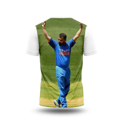 Mohammed Shami Photo Printed T-Shirt.