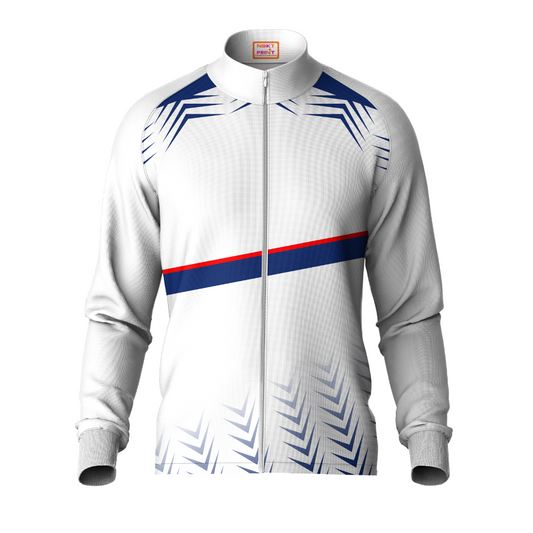 Next Print Printed White Jacket.