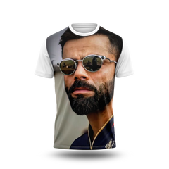 Virat Kohli Photo Printed T-Shirt.