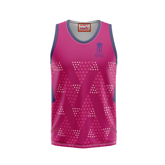 Next Print Ipl Rajasthan Royals Printed Basketball Jersey