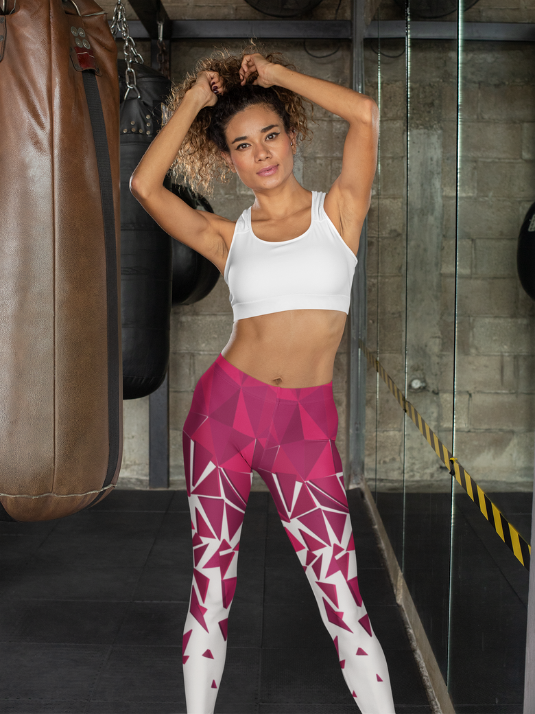 China Custom Design Sublimation Printed Yoga Set Fashion Women Fitness Wear  Sports Bra Leggings Sets factory and suppliers | Omi