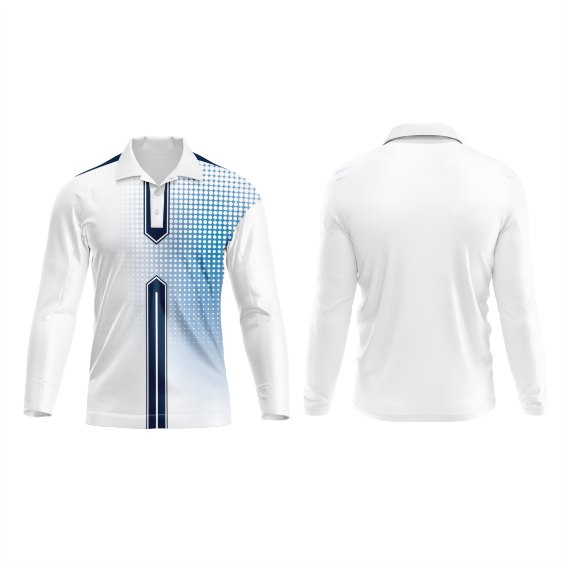 Next Print Polo Neck White Customized Jersey NP00001A71