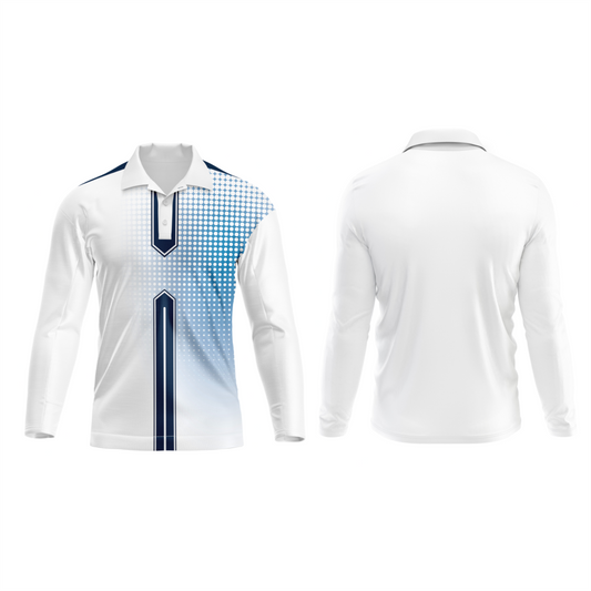 Next Print Polo Neck White Customized Jersey NP00001A71