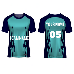 Next Print Customised  Round Neck Jersey With Name & Number. NP0000S22