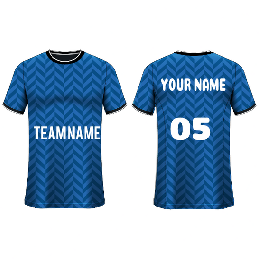 Next Print Customised  Round Neck Jersey With Name & Number. NP0000S3