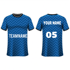 Next Print Customised  Round Neck Jersey With Name & Number. NP0000S3
