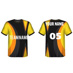 Next Print Customised  Round Neck Jersey With Name & Number. NP0000S37
