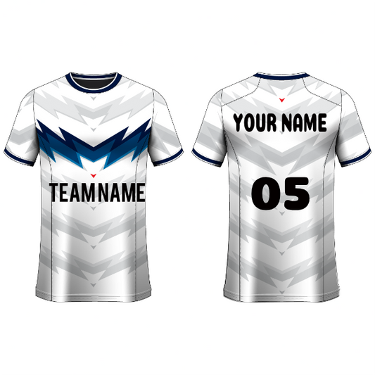 Next Print Customised Round Neck Jersey With Name & Number. NP0000S4
