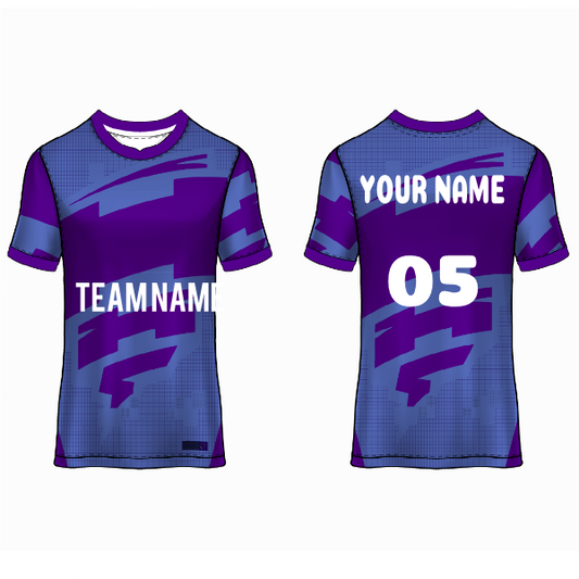 Next Print Customised  Round Neck Jersey With Name & Number. NP0000S6