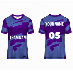 Next Print Customised  Round Neck Jersey With Name & Number. NP0000S6