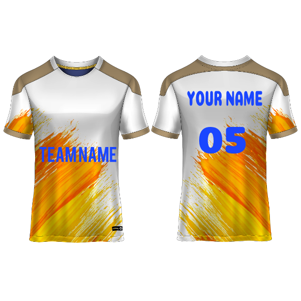 Next Print Customised Round Neck Jersey With Name & Number. NP0000S43