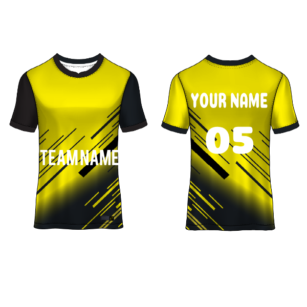 Next Print Customised  Round Neck Jersey With Name & Number. NP0000S9
