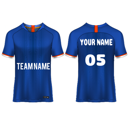 Next Print Customised  Round Neck Jersey With Name & Number. NP0000S58