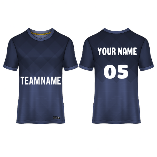 Next Print Customised  Round Neck Jersey With Name & Number. NP0000S67