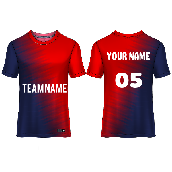 Next Print Customised  Round Neck Jersey With Name & Number. NP0000S73