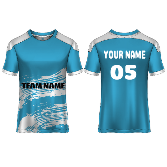 Next Print Customised  Round Neck Jersey With Name & Number. NP0000S75