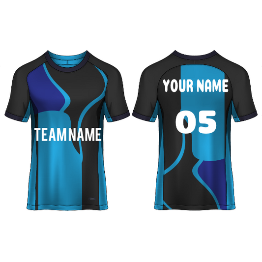 Next Print Customised  Round Neck Jersey With Name & Number. NP0000S76