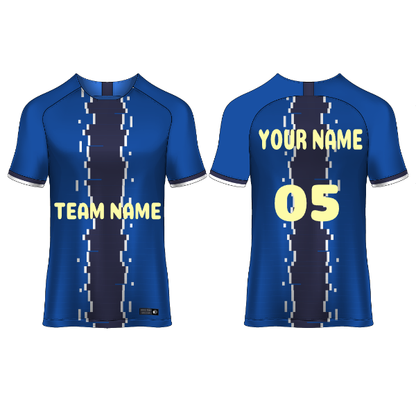 Next Print Customised  Round Neck Jersey With Name & Number. NP0000S78