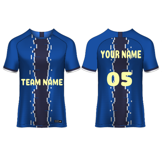Next Print Customised  Round Neck Jersey With Name & Number. NP0000S78