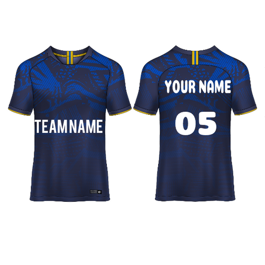 Next Print Customised  Round Neck Jersey With Name & Number. NP0000S81