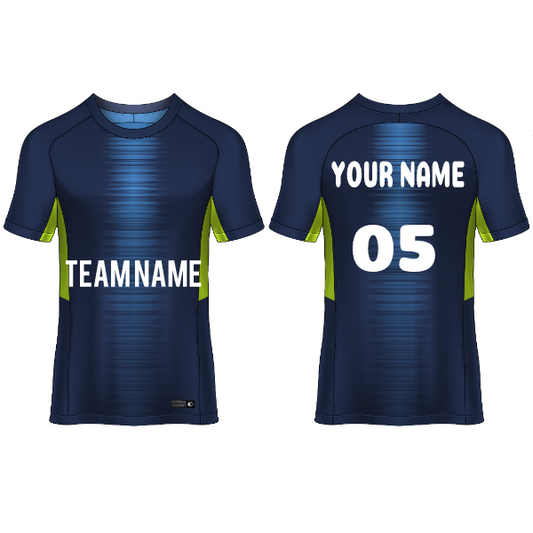 Next Print Customised  Round Neck Jersey With Name & Number. NP0000S82