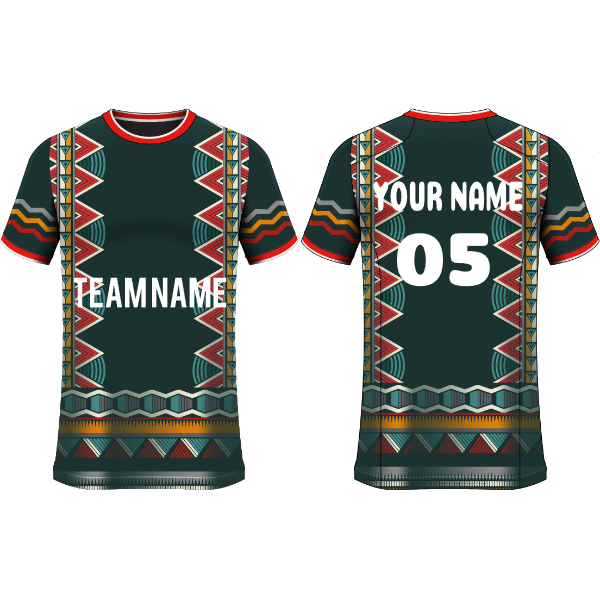 Next Print Customised  Round Neck Jersey With Name & Number. NP0000S87