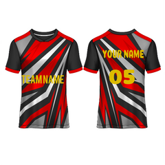 Next Print Customised  Round Neck Jersey With Name & Number. NP0000S93