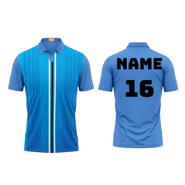 Next Print Customized Polo Neck Skyblue Jersey Design 40