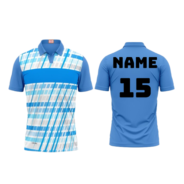 Next Print Customized Polo Neck Skyblue Jersey Design 31