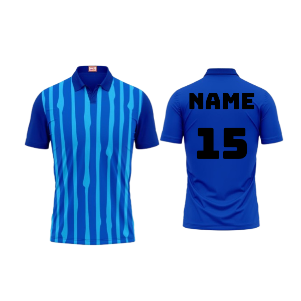 Next Print Customized Polo Neck Royal Blue Jersey NPTS34