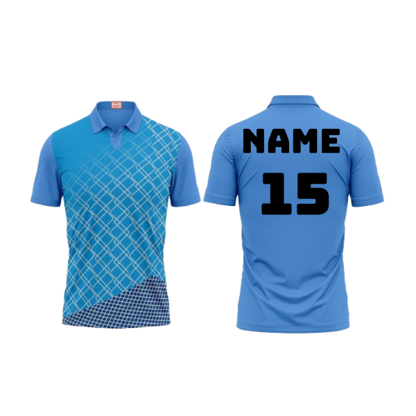 Next Print Customized Polo Neck Skyblue Jersey Design 14