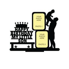 Happy Birthday My Little Son Stand Frame