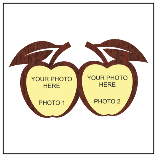 A APPLE SHAPE BEAUTIFUL WALLFRAME