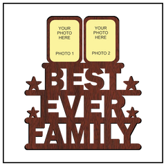 Best Ever Family Wall Frame