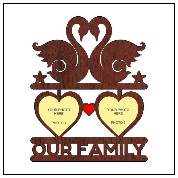 Our Family Wall Frame