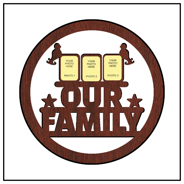 Our Family Wall Frame