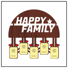 Happy Family Wall Frame