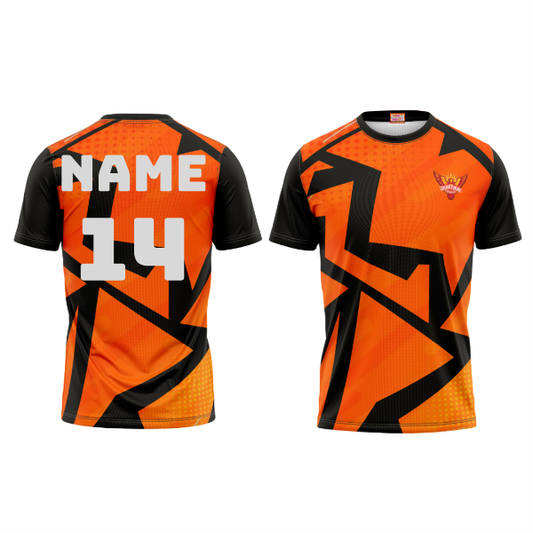 Next Print Ipl Hyderabad Printed Round Neck Jersey