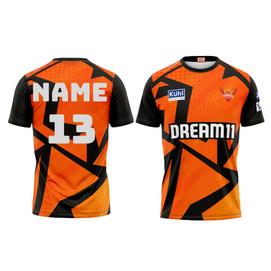 Next Print Ipl Hyderabad Printed Round Neck Jersey