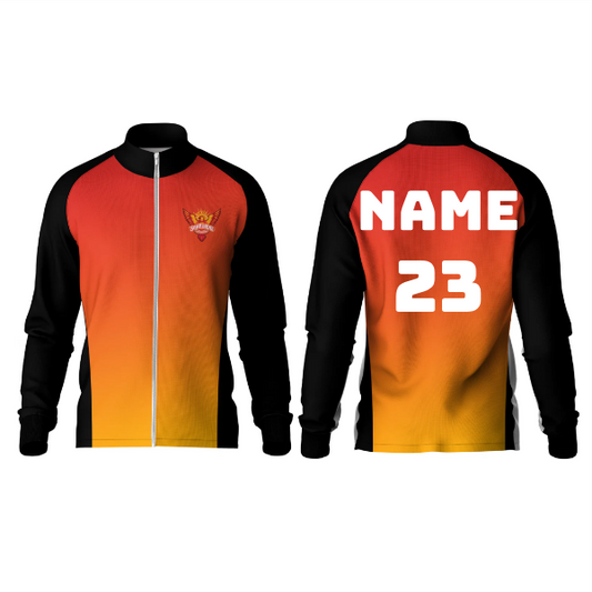 Next Print Ipl Hyderabad High Neck Polo Customized Jacket