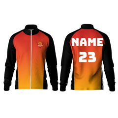 Next Print Ipl Hyderabad High Neck Polo Customized Jacket