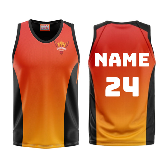 Next Print Ipl Hyderabad Design Basketball Jersey